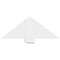 Ekena Millwork Redmond Architectural Grade PVC Gable Bracket, 36"W x 13 1/2"H x 4"D x 6"F, 9/12 Pitch GBP036X14X0406RED00 - alternate 3